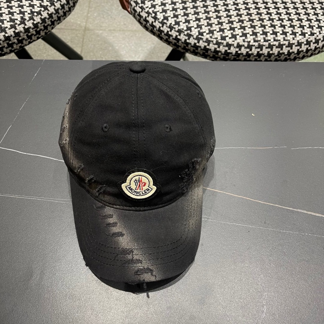  春夏新款 蒙口MONCLER棒球帽，年轻时尚潮人穿搭色系，视觉效果超强，好看有质感！