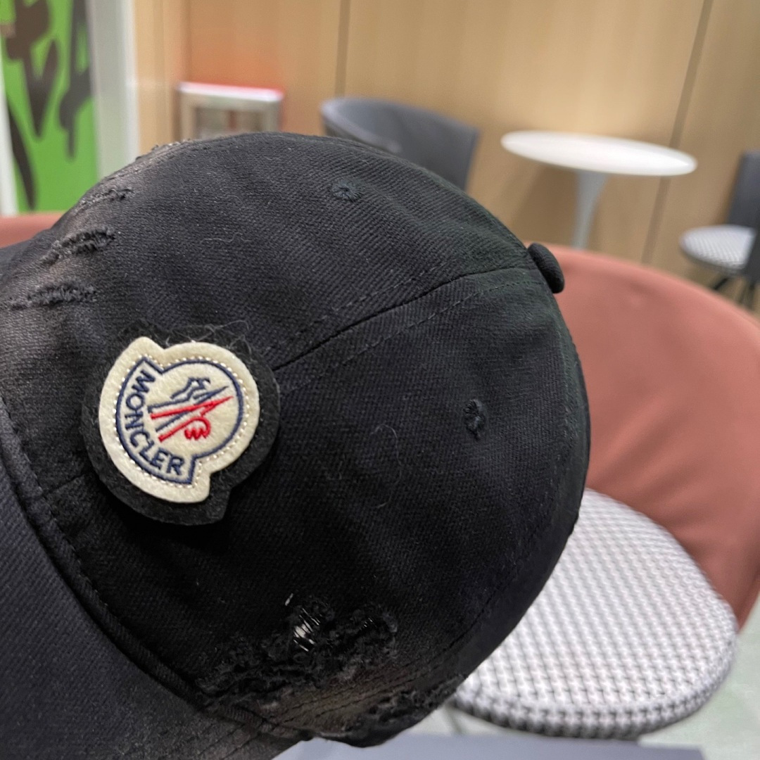  春夏新款 蒙口MONCLER棒球帽，年轻时尚潮人穿搭色系，视觉效果超强，好看有质感！