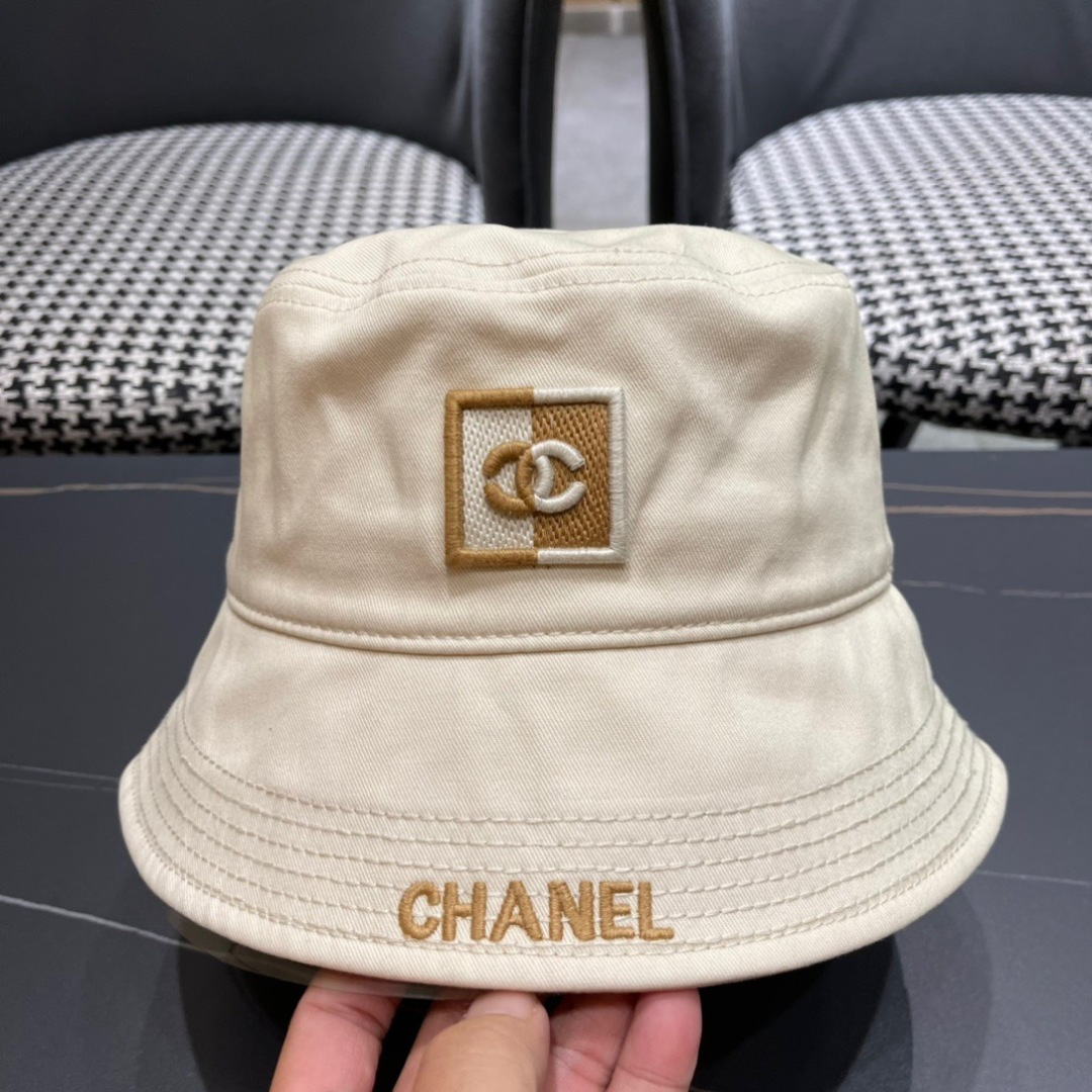  香奈儿CHANEL 官方新品渔夫帽，小香经典简约，时尚休闲设计