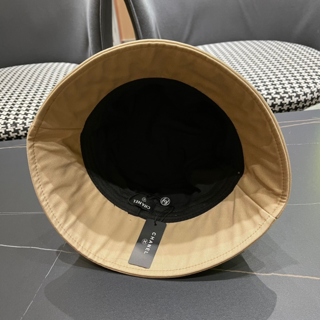  香奈儿CHANEL 官方新品渔夫帽，小香经典简约，时尚休闲设计