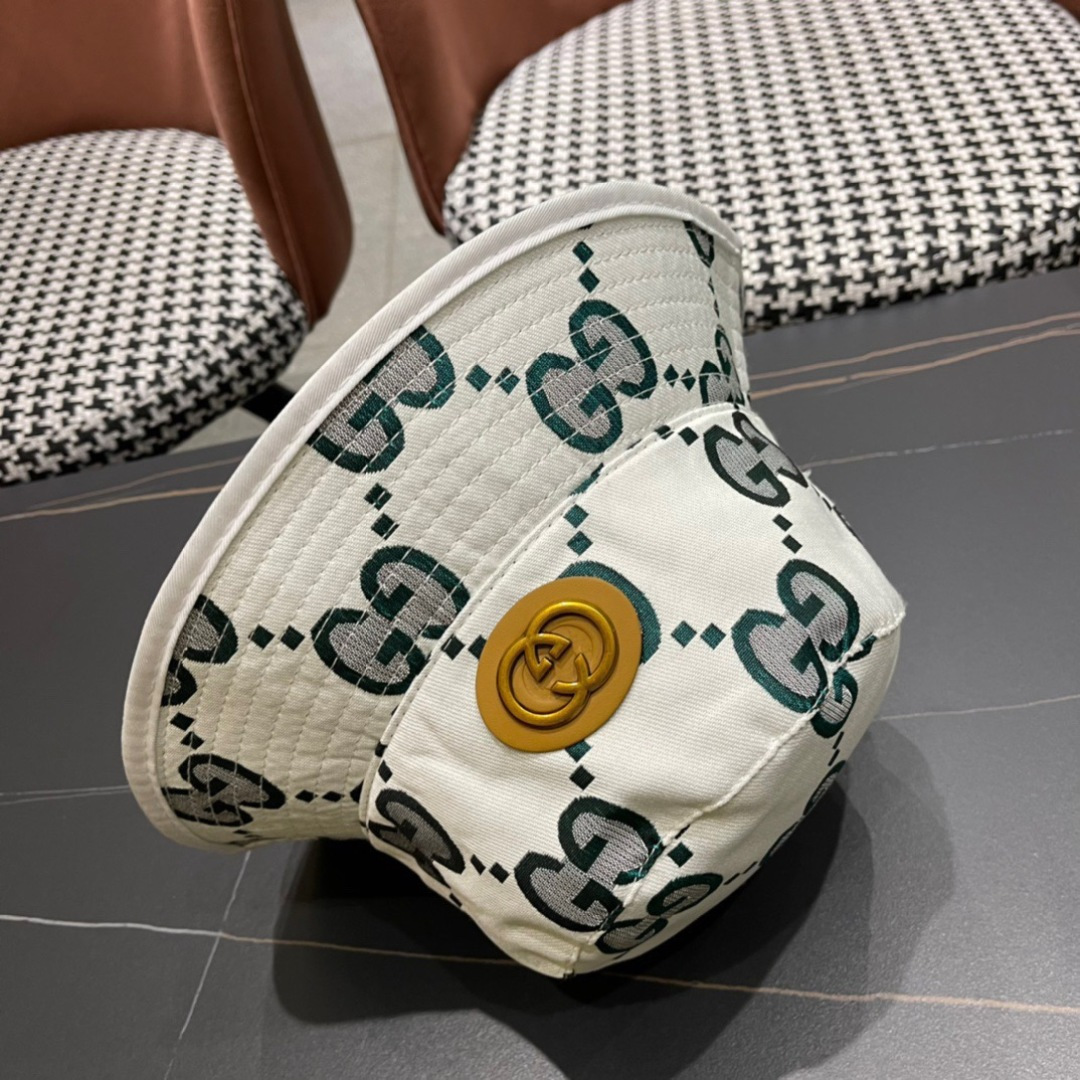  古奇原单渔夫帽， 工艺非常精美 高档大气上档次！低调奢华，方便携带！跑量！