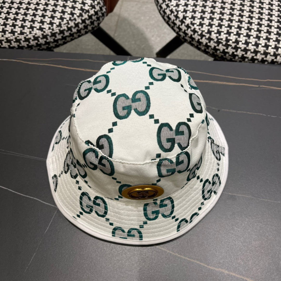  古奇原单渔夫帽， 工艺非常精美 高档大气上档次！低调奢华，方便携带！跑量！