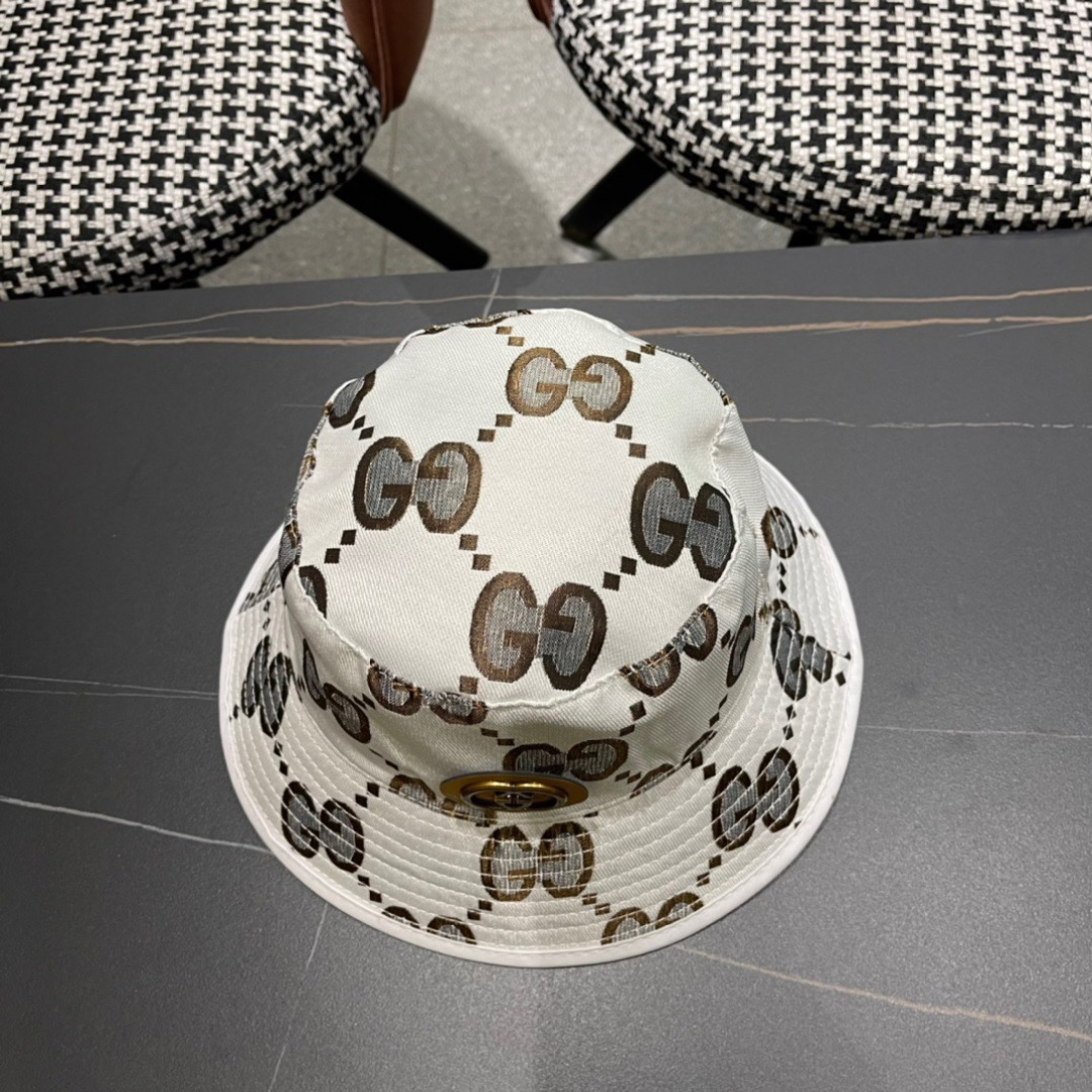  古奇原单渔夫帽， 工艺非常精美 高档大气上档次！低调奢华，方便携带！跑量！