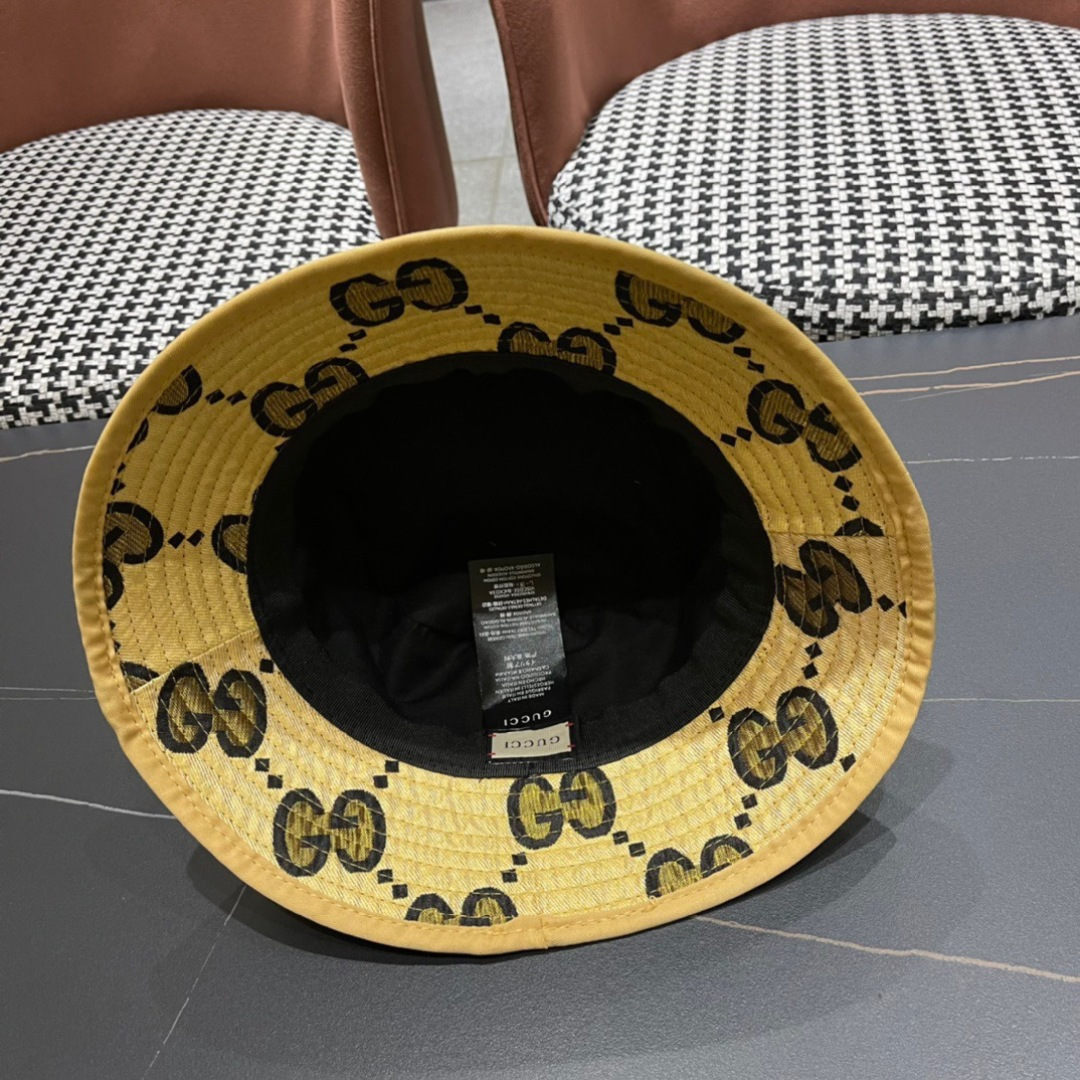  古奇原单渔夫帽， 工艺非常精美 高档大气上档次！低调奢华，方便携带！跑量！