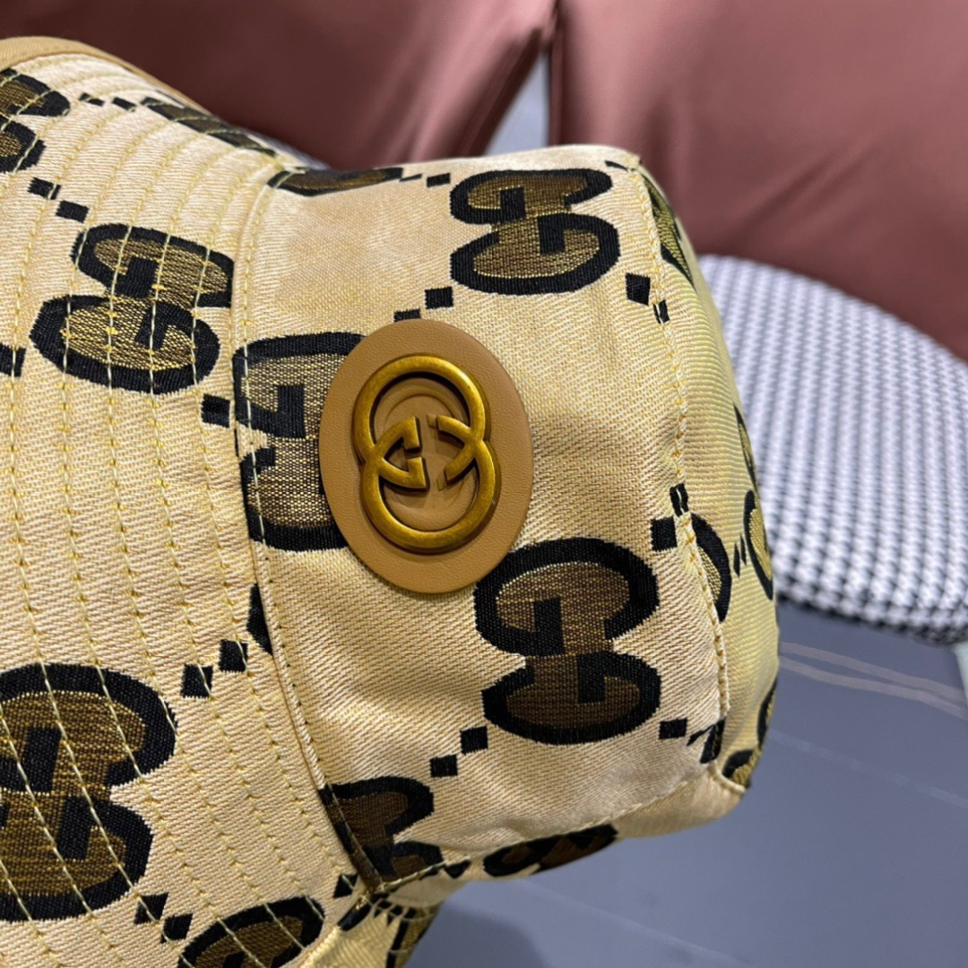  古奇原单渔夫帽， 工艺非常精美 高档大气上档次！低调奢华，方便携带！跑量！