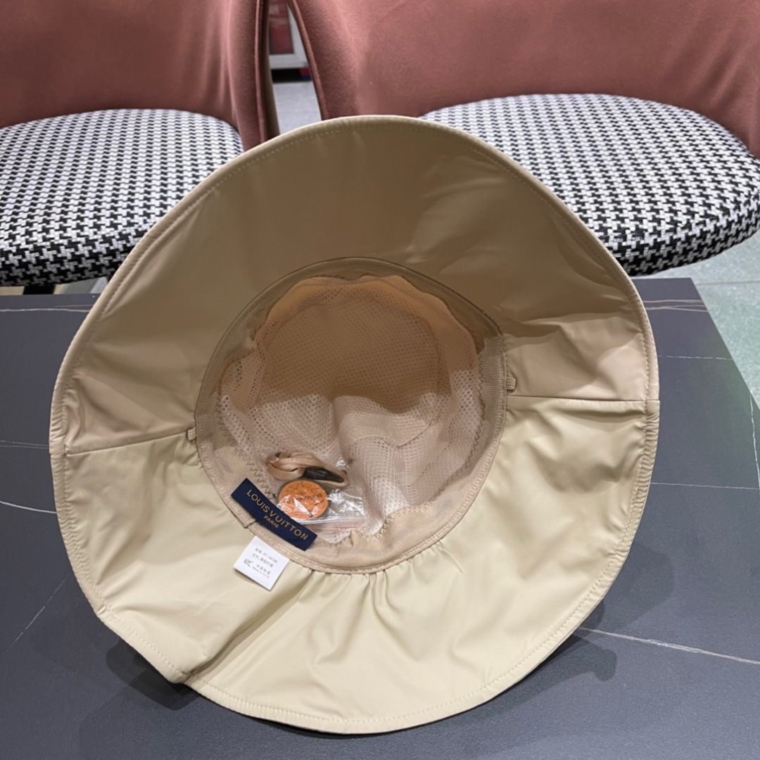 💛【LV路易威登】2025新款蝴蝶结折叠款遮阳渔夫帽～小香风遮阳效果一绝、随意折叠都不会变形