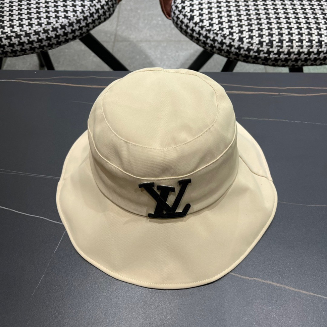 💛【LV路易威登】2025新款蝴蝶结折叠款遮阳渔夫帽～小香风遮阳效果一绝、随意折叠都不会变形