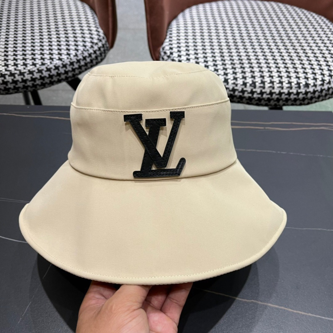 💛【LV路易威登】2025新款蝴蝶结折叠款遮阳渔夫帽～小香风遮阳效果一绝、随意折叠都不会变形