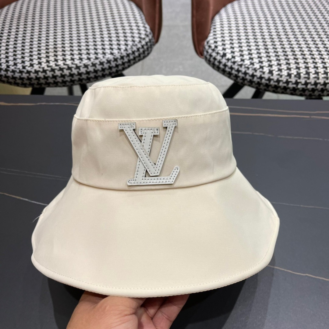 💛【LV路易威登】2025新款蝴蝶结折叠款遮阳渔夫帽～小香风遮阳效果一绝、随意折叠都不会变形