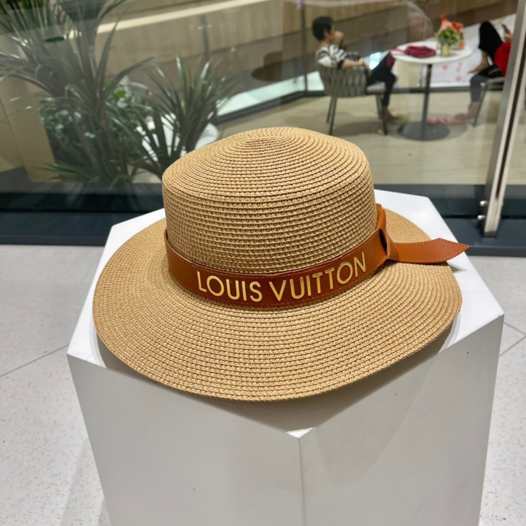 NO:348294,[LV Louis Vuitton] 2025 new Xiaoxiang vacation flat top straw hat, a must-have for travel, super easy to match, buy it now!  Hat Straw Hat Fisherman Hat Baseball Hat, Hats, louis vuitton,louis vuitton,espadrilles,hats【LV路易威登】2025新款小香度假风平顶草帽,旅行必备,超好搭配,赶紧入手！帽子草帽渔夫帽棒球帽,帽子,louis vuitton,louis vuitton,espadrilles,hats,hat