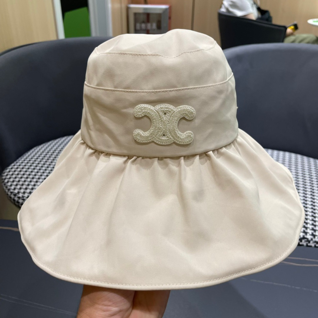 【CELINE赛琳】新款度假渔夫帽可折叠遮阳又好搭配，出街旅行单品