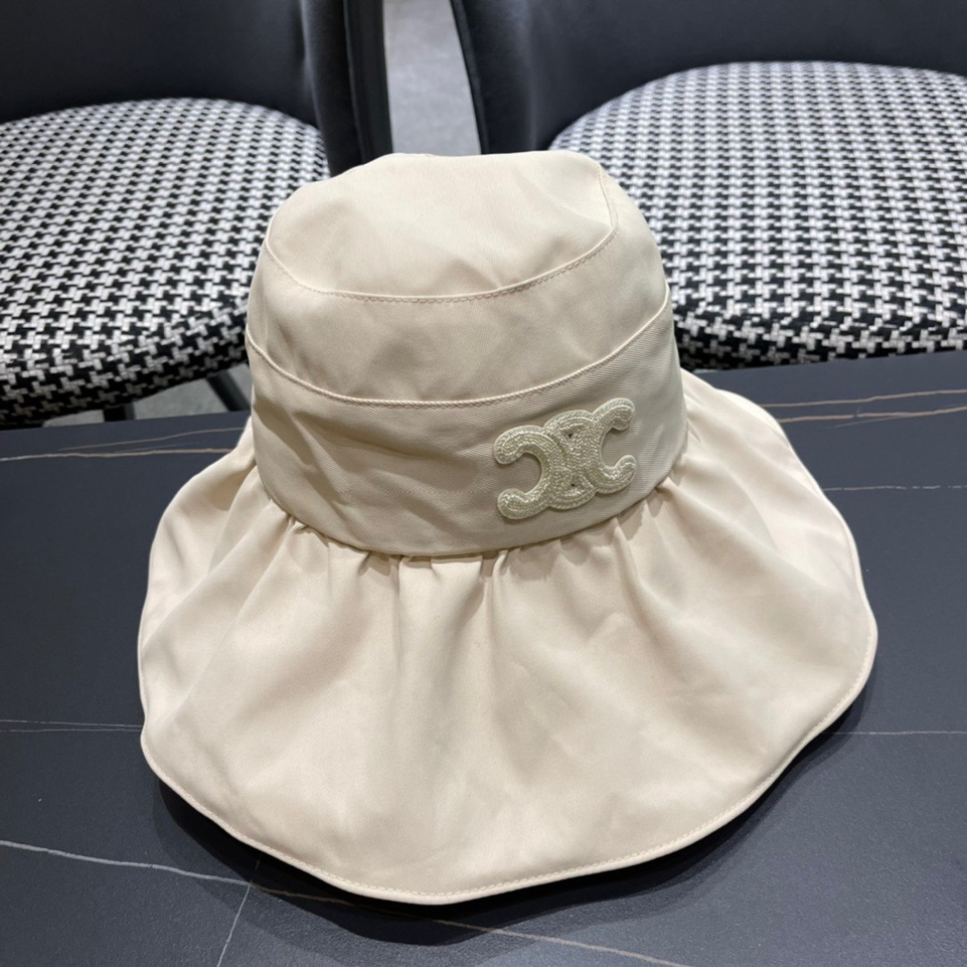 【CELINE赛琳】新款度假渔夫帽可折叠遮阳又好搭配，出街旅行单品