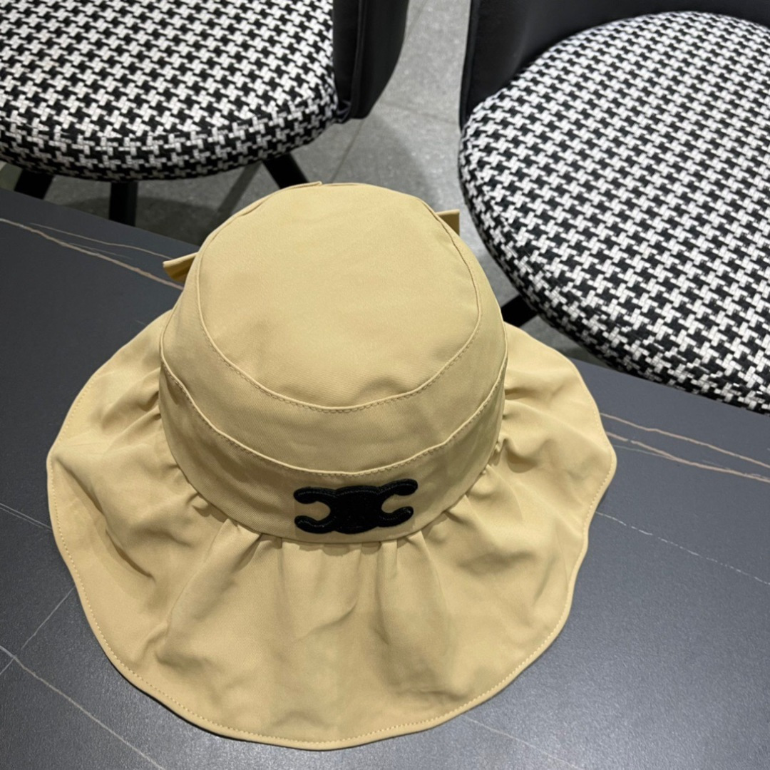 【CELINE赛琳】新款度假渔夫帽可折叠遮阳又好搭配，出街旅行单品