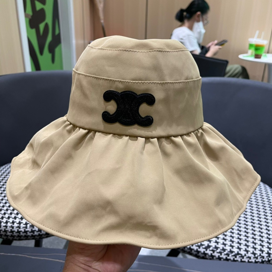 【CELINE赛琳】新款度假渔夫帽可折叠遮阳又好搭配，出街旅行单品