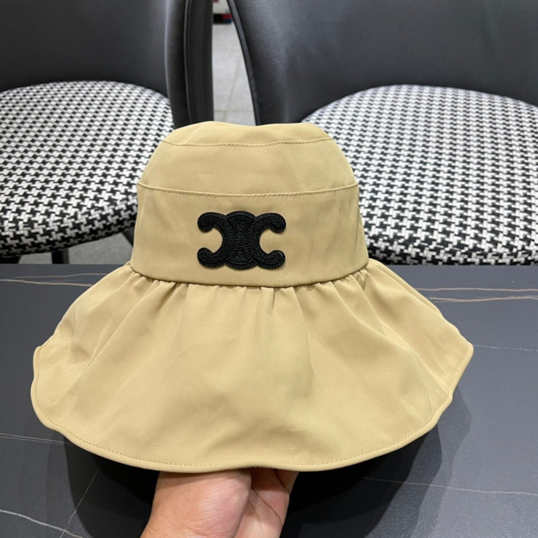 【CELINE赛琳】新款度假渔夫帽可折叠遮阳又好搭配，出街旅行单品