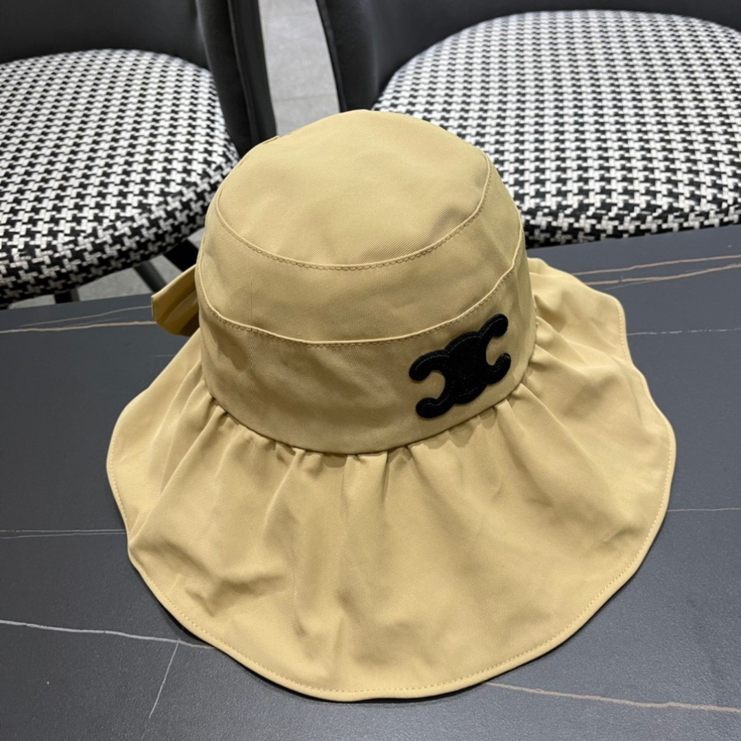 【CELINE赛琳】新款度假渔夫帽可折叠遮阳又好搭配，出街旅行单品