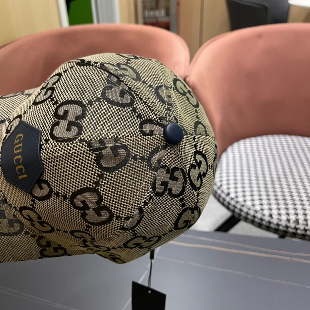  古奇棒球帽♥️GUCCI🧢官网新品，棒球帽，原单品质火爆来袭 🔥方便携带！跑量！