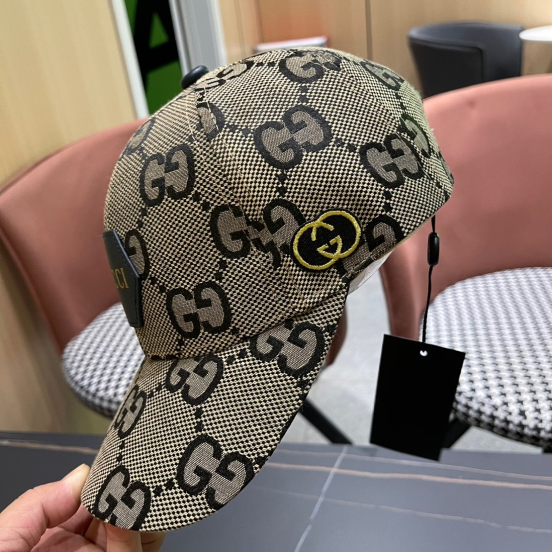  古奇棒球帽♥️GUCCI🧢官网新品，棒球帽，原单品质火爆来袭 🔥方便携带！跑量！