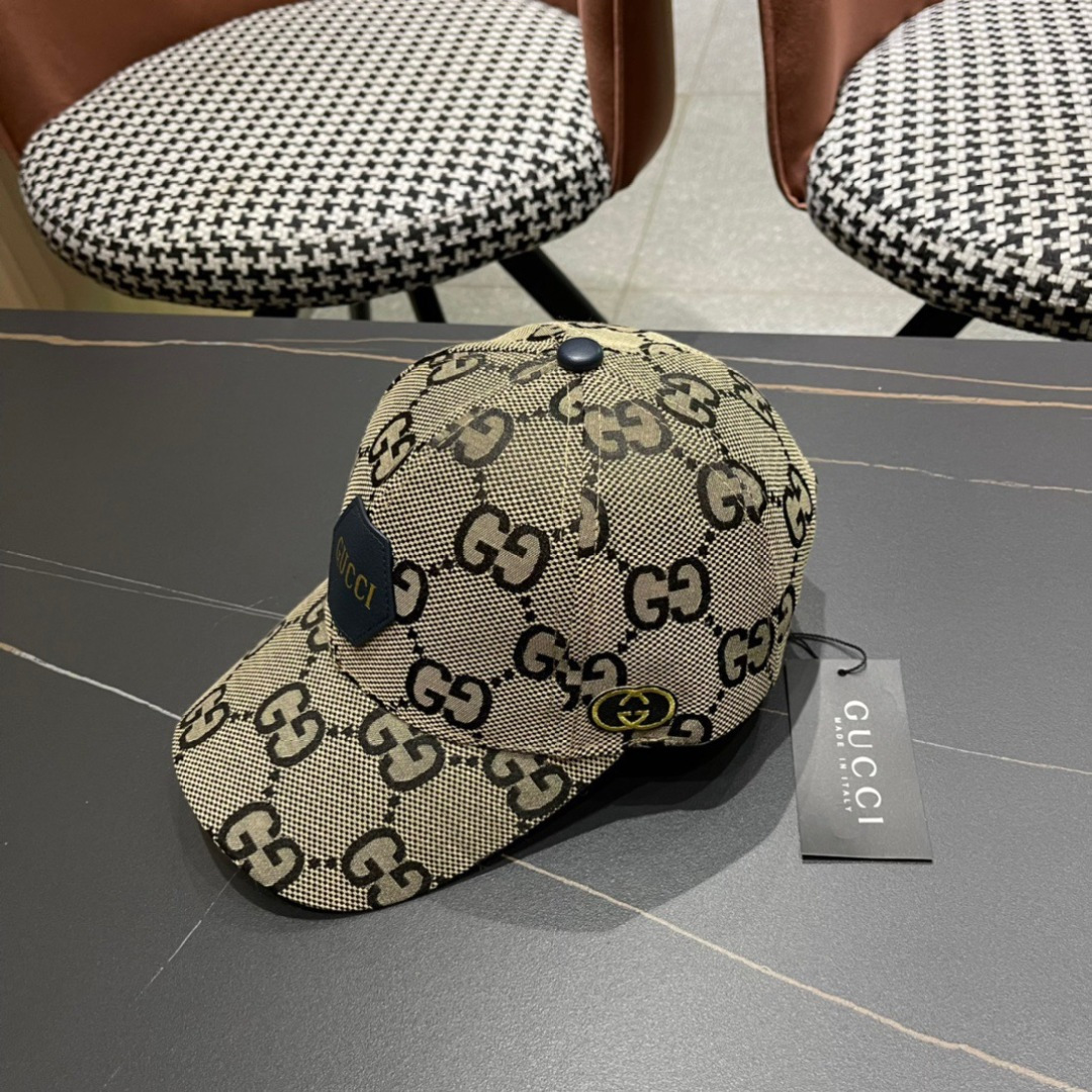  古奇棒球帽♥️GUCCI🧢官网新品，棒球帽，原单品质火爆来袭 🔥方便携带！跑量！