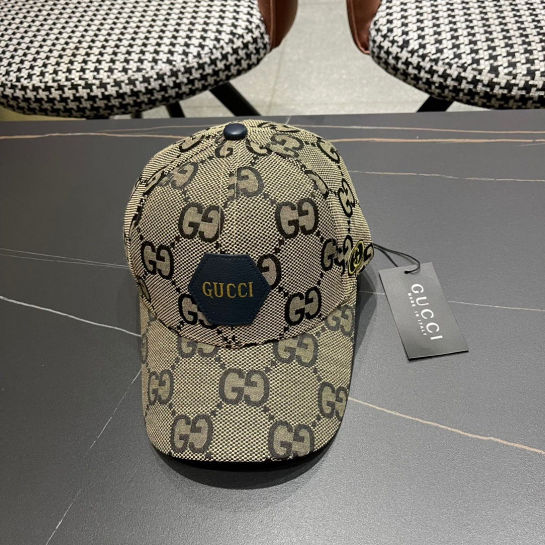  古奇棒球帽♥️GUCCI🧢官网新品，棒球帽，原单品质火爆来袭 🔥方便携带！跑量！