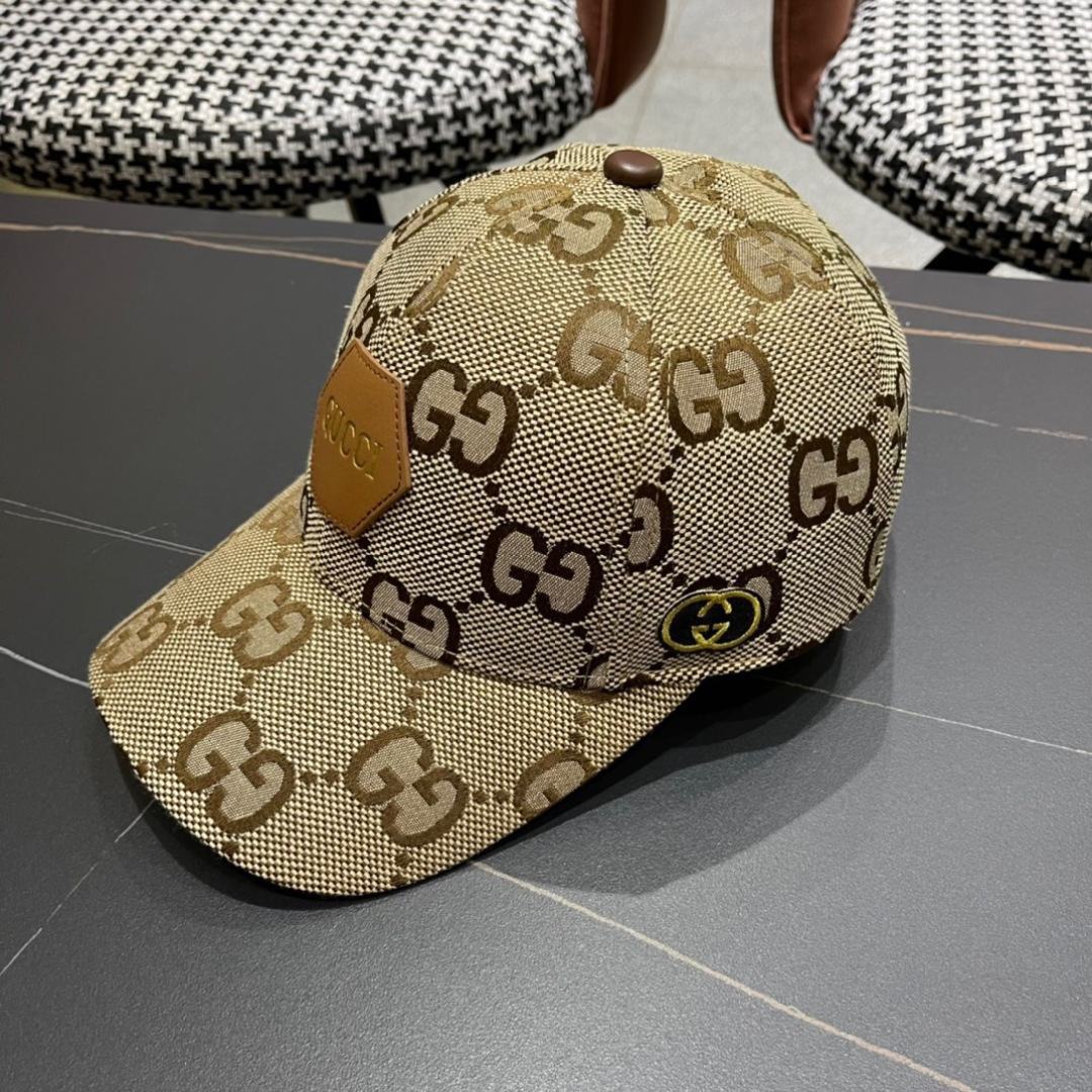  古奇棒球帽♥️GUCCI🧢官网新品，棒球帽，原单品质火爆来袭 🔥方便携带！跑量！