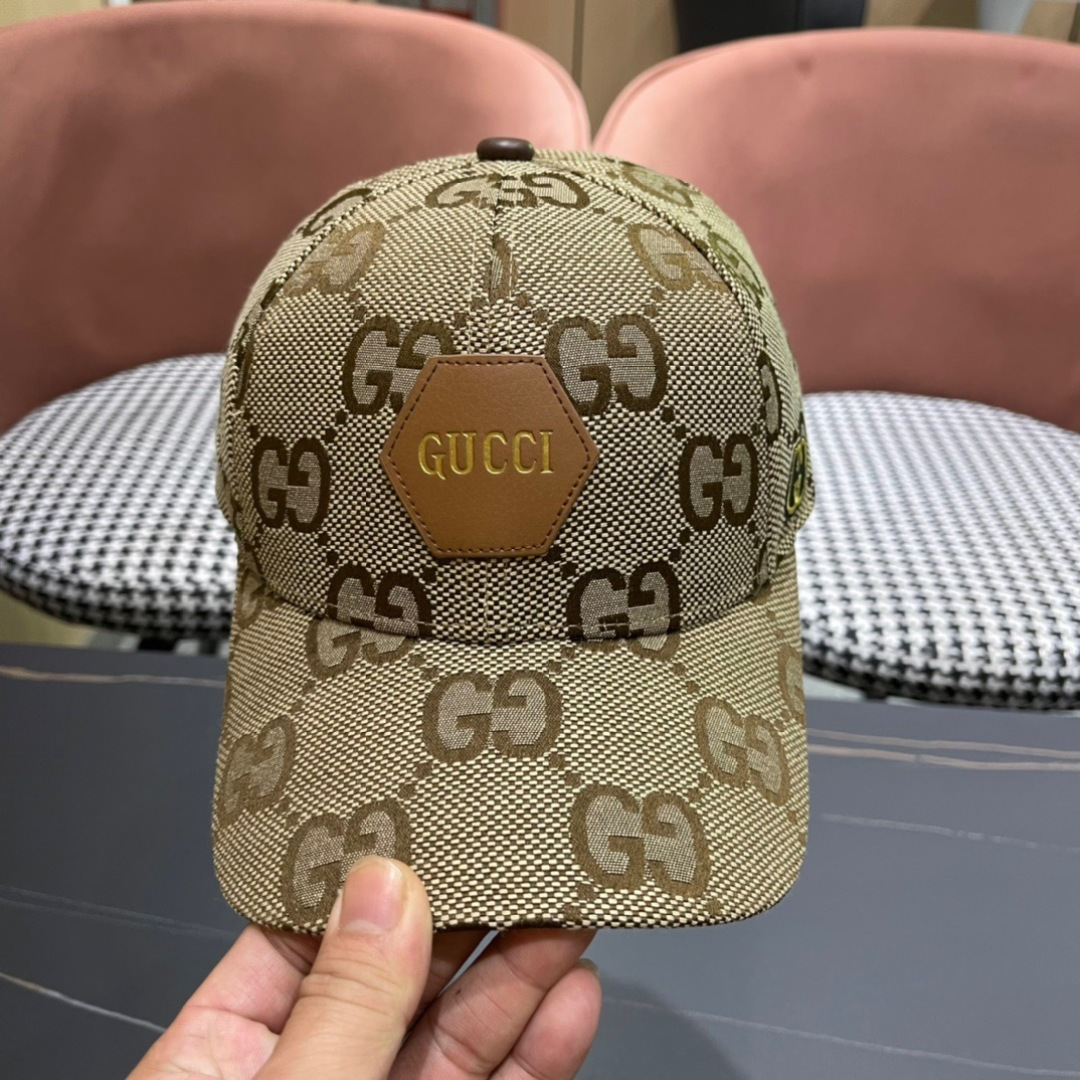  古奇棒球帽♥️GUCCI🧢官网新品，棒球帽，原单品质火爆来袭 🔥方便携带！跑量！