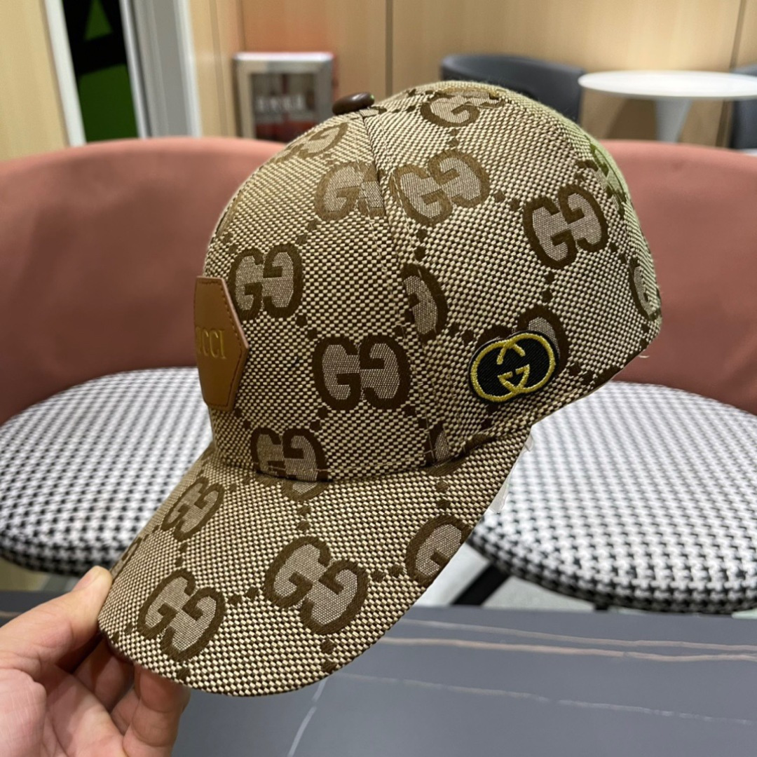  古奇棒球帽♥️GUCCI🧢官网新品，棒球帽，原单品质火爆来袭 🔥方便携带！跑量！