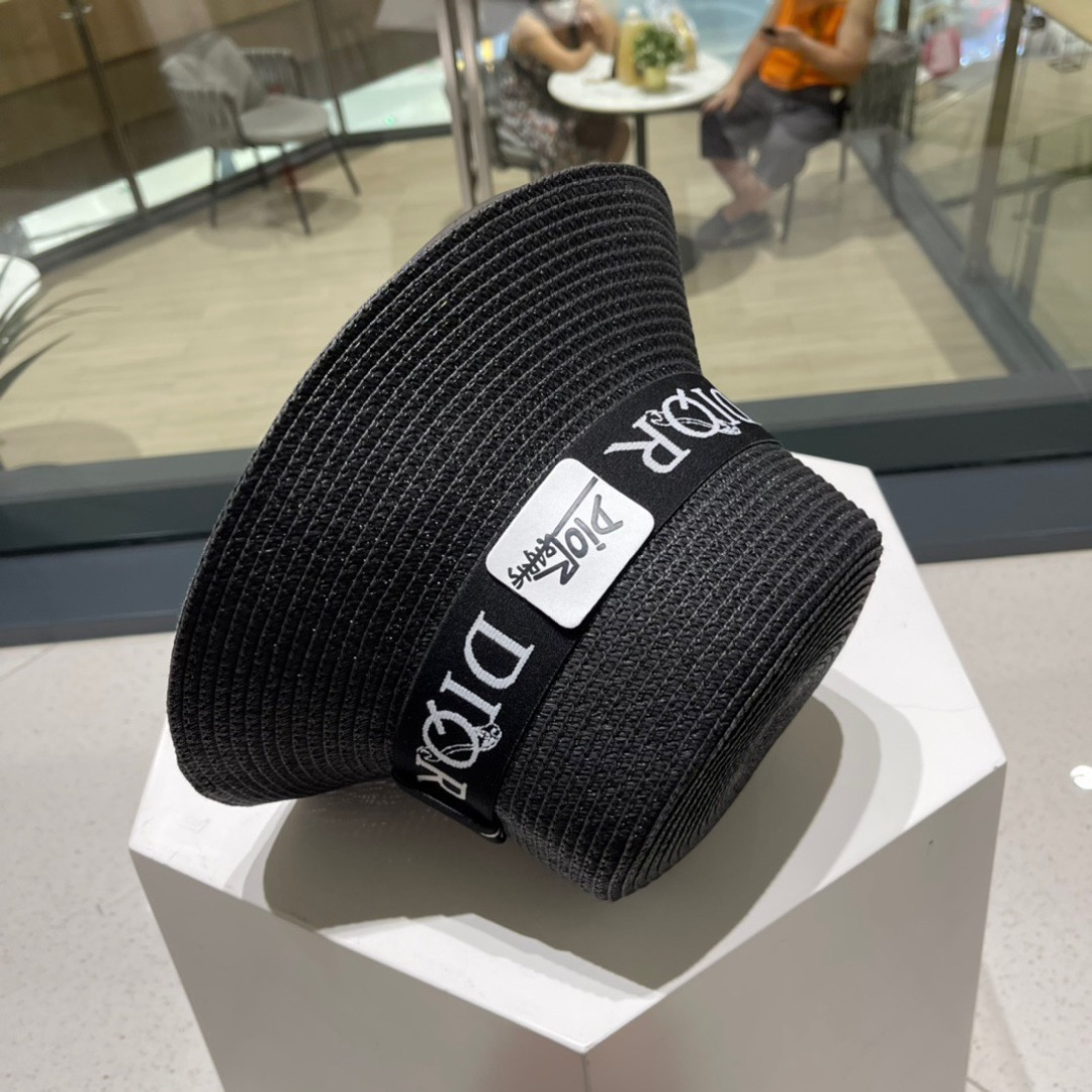  Dior迪奥新款草帽，名媛风礼帽，头围57cm