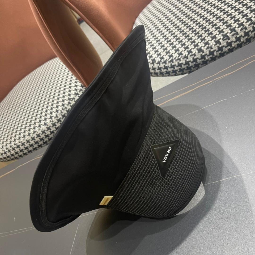 【Chanel香奈儿】2025夏款空顶遮阳渔夫帽🌈 浪漫沙滩款！出街必备