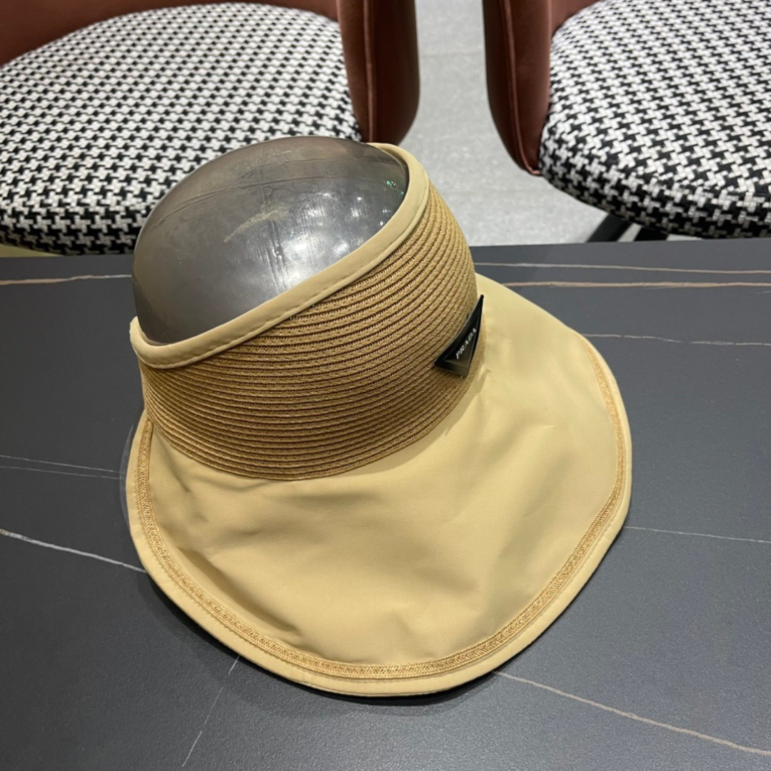 【Chanel香奈儿】2025夏款空顶遮阳渔夫帽🌈 浪漫沙滩款！出街必备