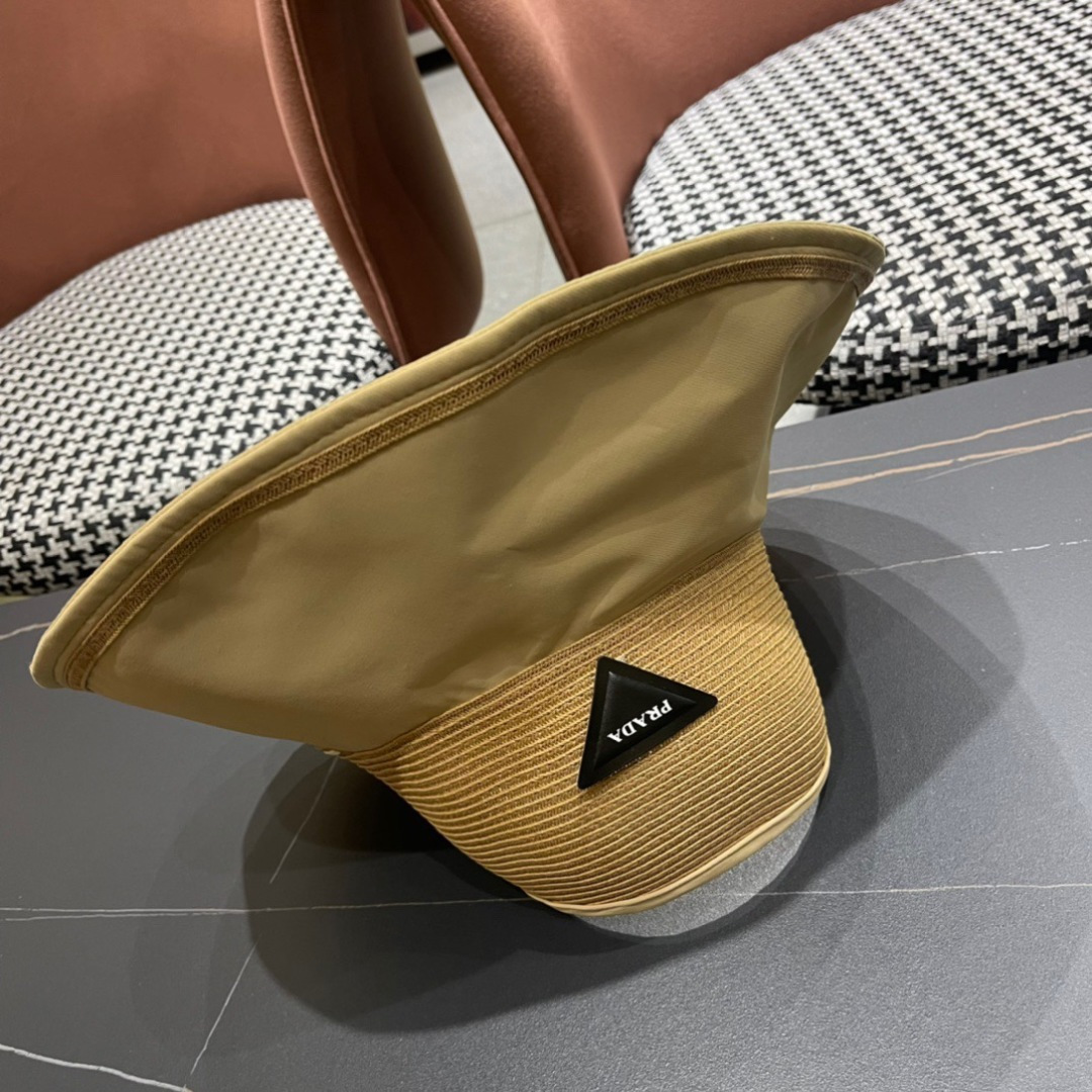 【Chanel香奈儿】2025夏款空顶遮阳渔夫帽🌈 浪漫沙滩款！出街必备