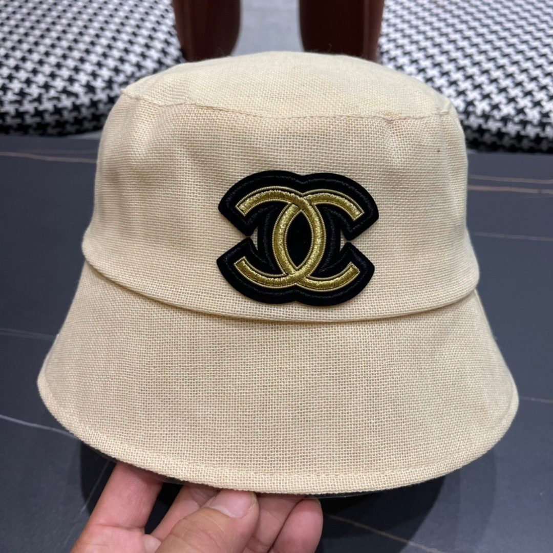  香奈儿CHANEL 春夏新品渔夫帽，logo小香经典简约，时尚休闲设计 跑量新品