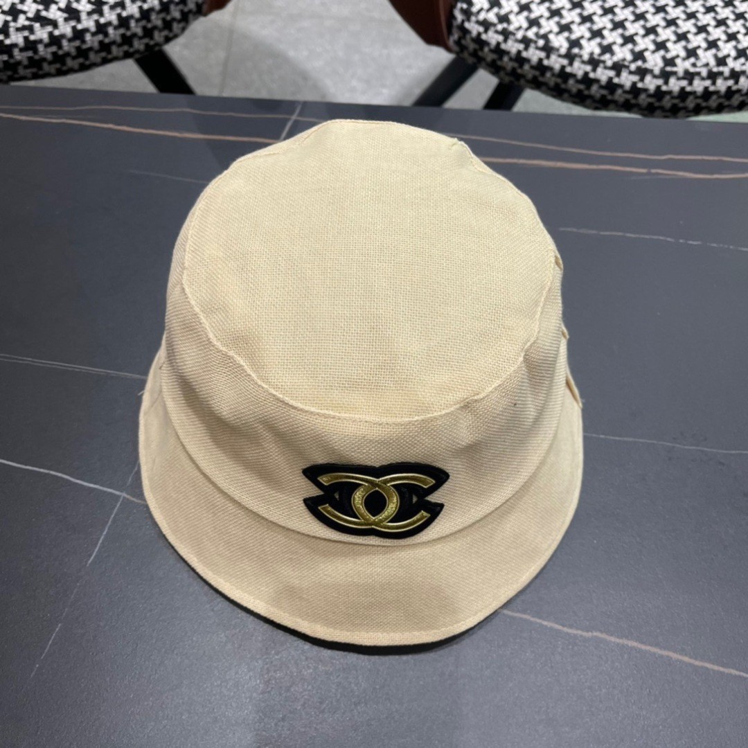  香奈儿CHANEL 春夏新品渔夫帽，logo小香经典简约，时尚休闲设计 跑量新品