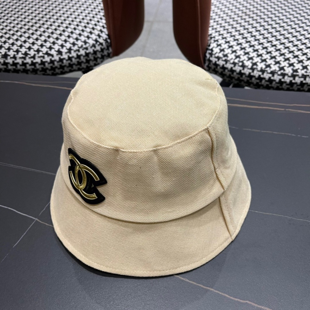  香奈儿CHANEL 春夏新品渔夫帽，logo小香经典简约，时尚休闲设计 跑量新品