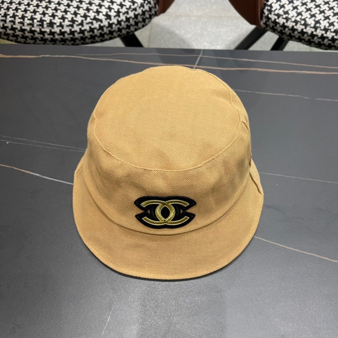  香奈儿CHANEL 春夏新品渔夫帽，logo小香经典简约，时尚休闲设计 跑量新品