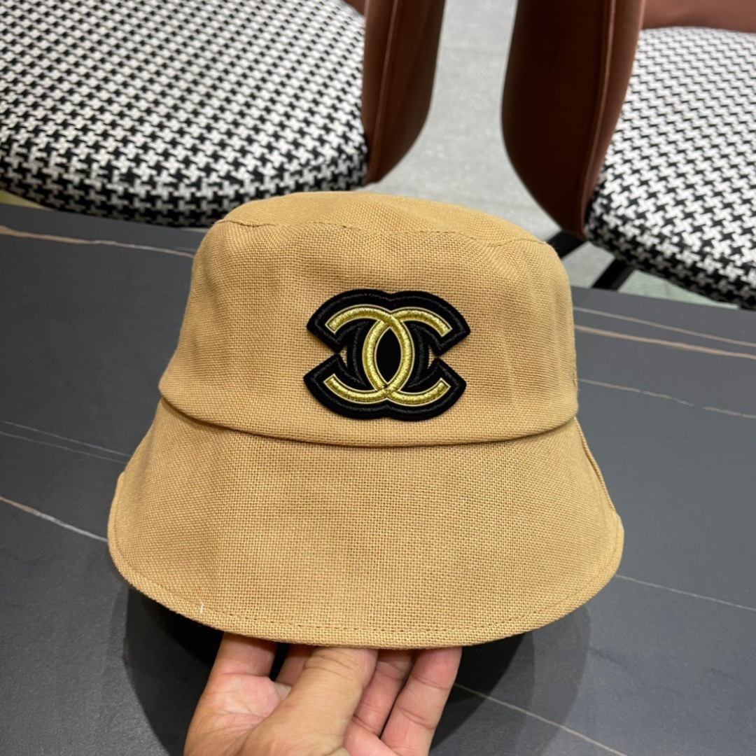  香奈儿CHANEL 春夏新品渔夫帽，logo小香经典简约，时尚休闲设计 跑量新品