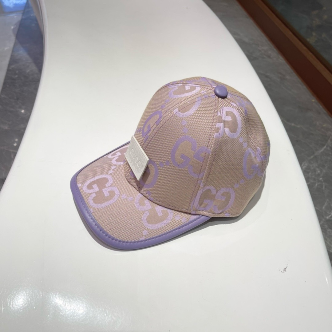  Gucci古奇鸭舌帽，男女款棒球帽，遮阳帽，头围57cm