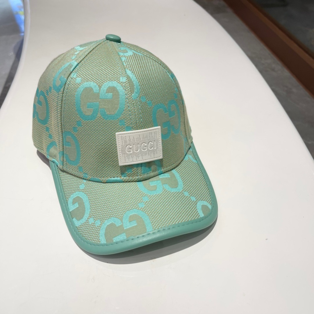  Gucci古奇鸭舌帽，男女款棒球帽，遮阳帽，头围57cm