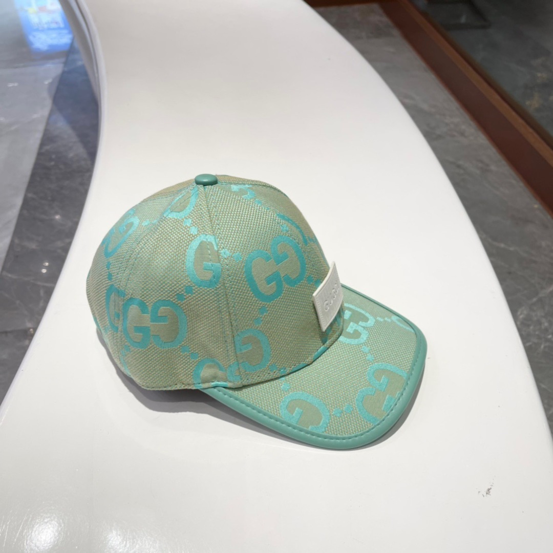  Gucci古奇鸭舌帽，男女款棒球帽，遮阳帽，头围57cm