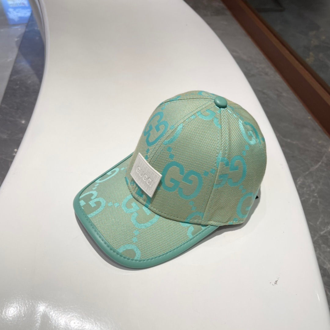  Gucci古奇鸭舌帽，男女款棒球帽，遮阳帽，头围57cm