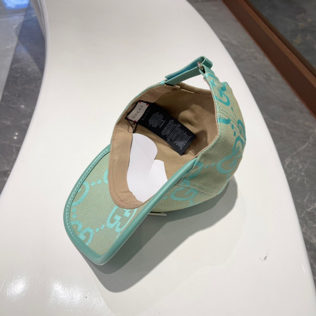  Gucci古奇鸭舌帽，男女款棒球帽，遮阳帽，头围57cm