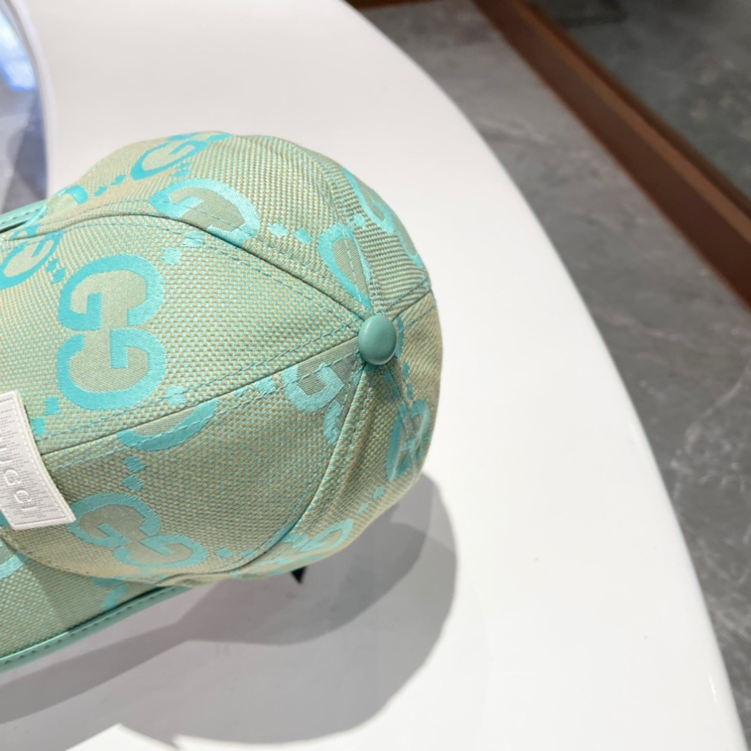  Gucci古奇鸭舌帽，男女款棒球帽，遮阳帽，头围57cm