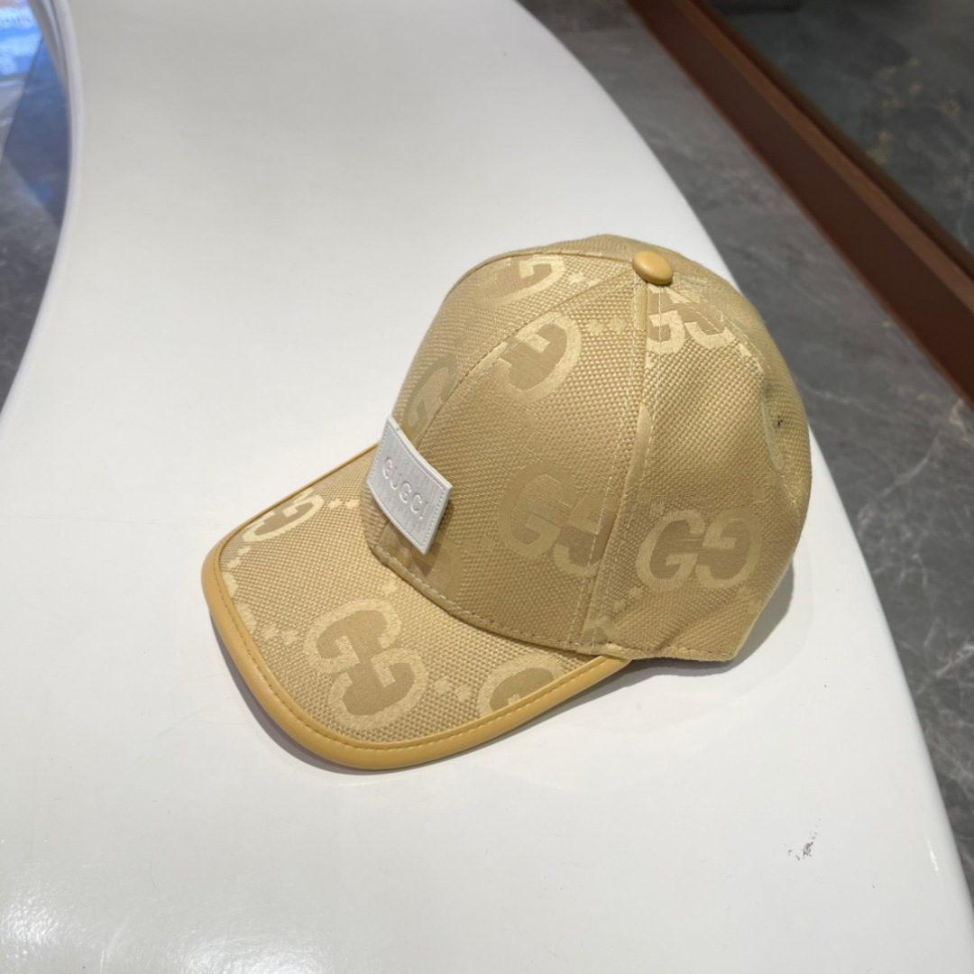  Gucci古奇鸭舌帽，男女款棒球帽，遮阳帽，头围57cm