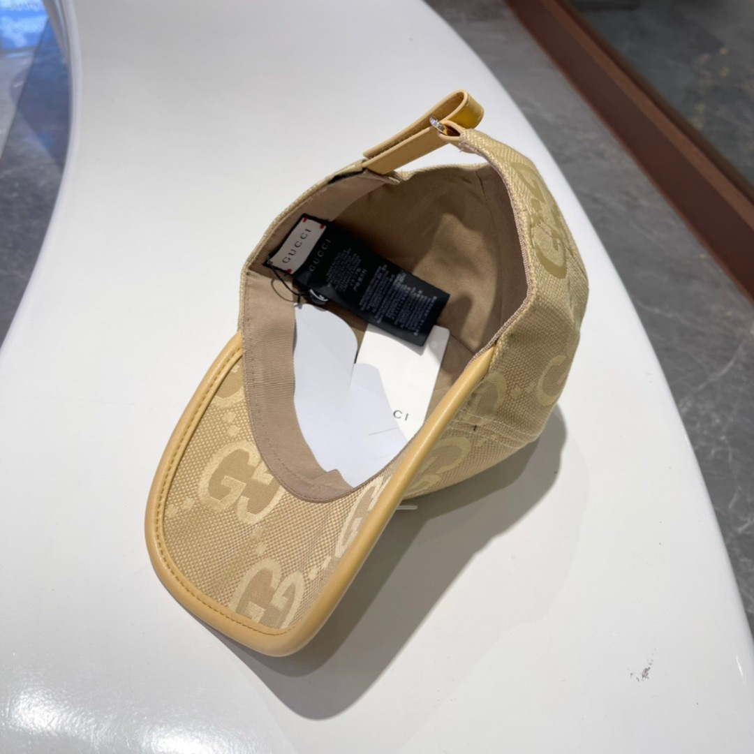  Gucci古奇鸭舌帽，男女款棒球帽，遮阳帽，头围57cm