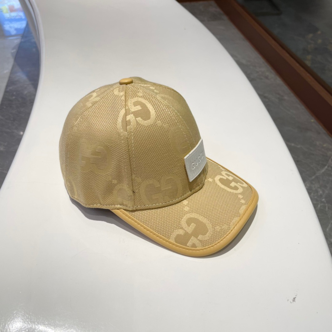  Gucci古奇鸭舌帽，男女款棒球帽，遮阳帽，头围57cm