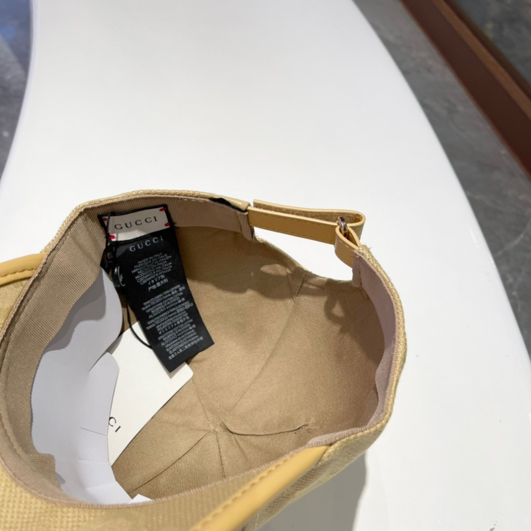  Gucci古奇鸭舌帽，男女款棒球帽，遮阳帽，头围57cm