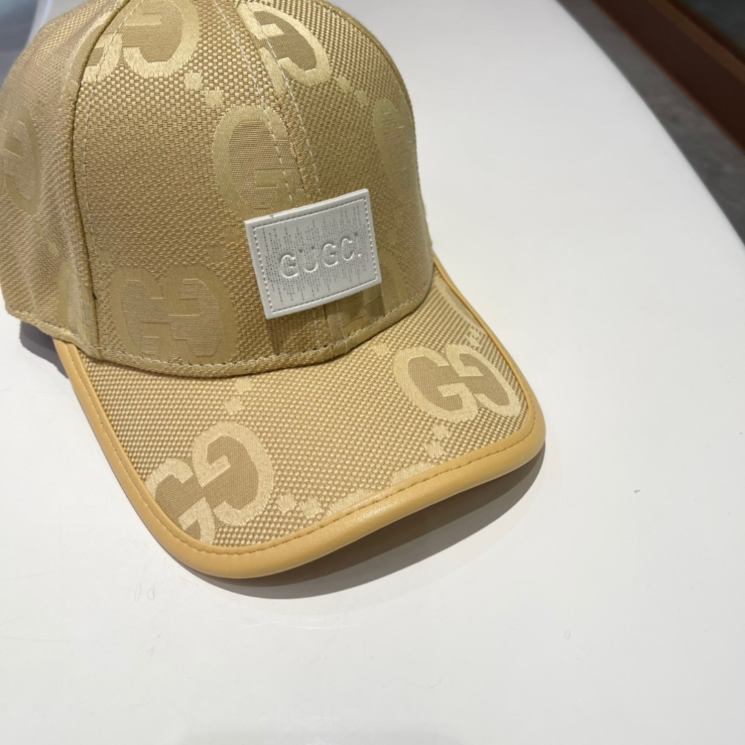  Gucci古奇鸭舌帽，男女款棒球帽，遮阳帽，头围57cm