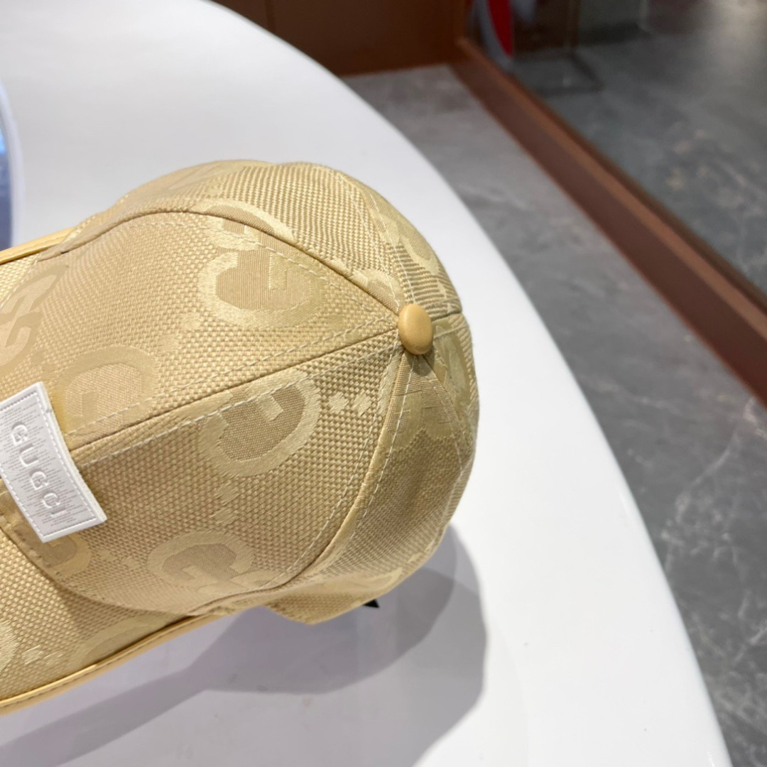  Gucci古奇鸭舌帽，男女款棒球帽，遮阳帽，头围57cm