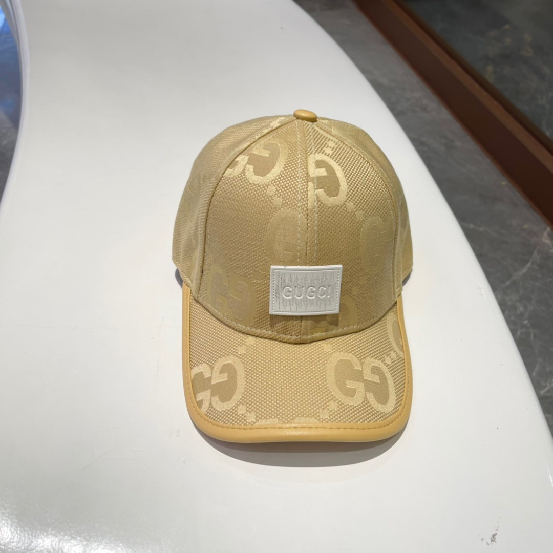  Gucci古奇鸭舌帽，男女款棒球帽，遮阳帽，头围57cm