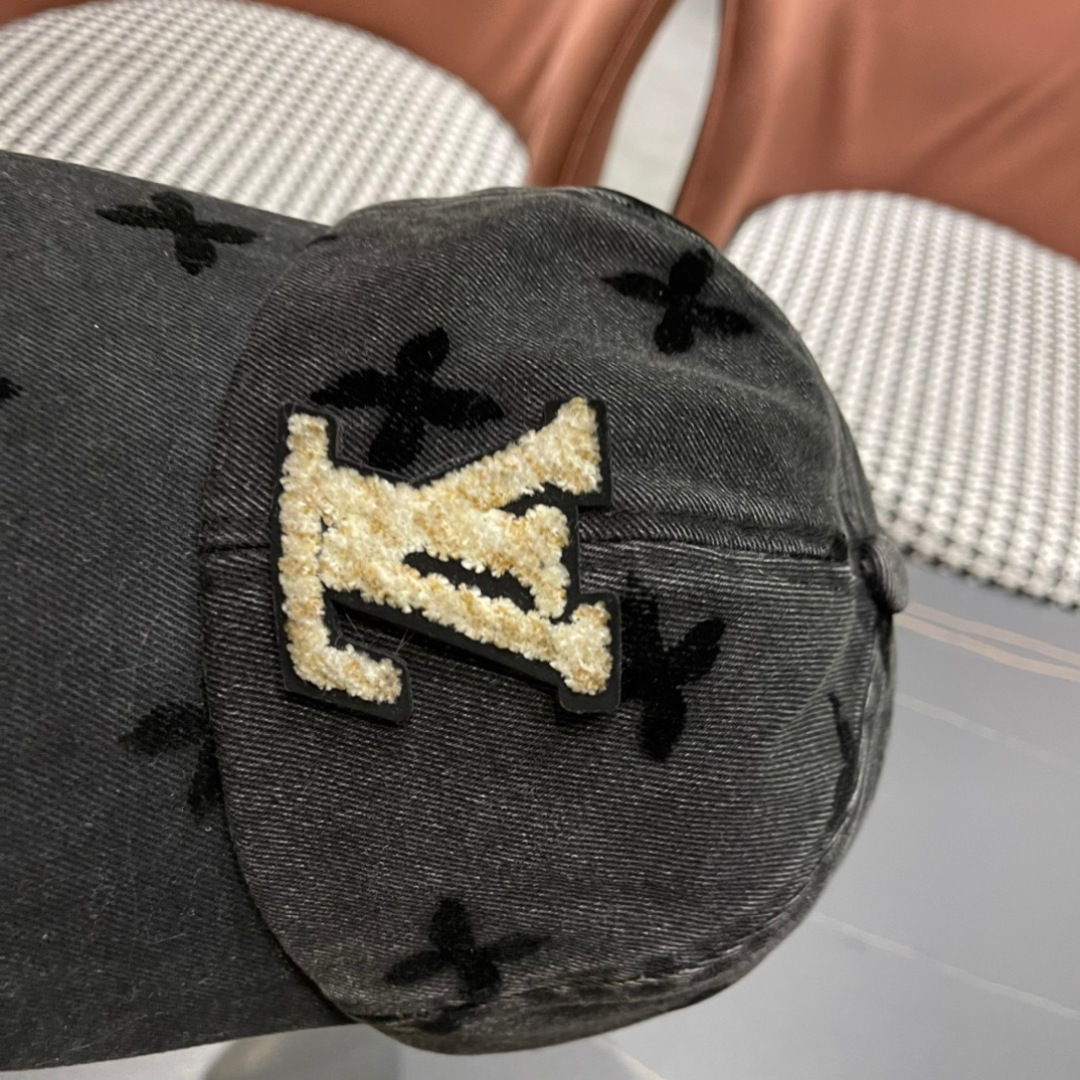   LouiVuittonLV👒专柜新款路易威登家牛仔棒球帽，男女通用遮阳帽，